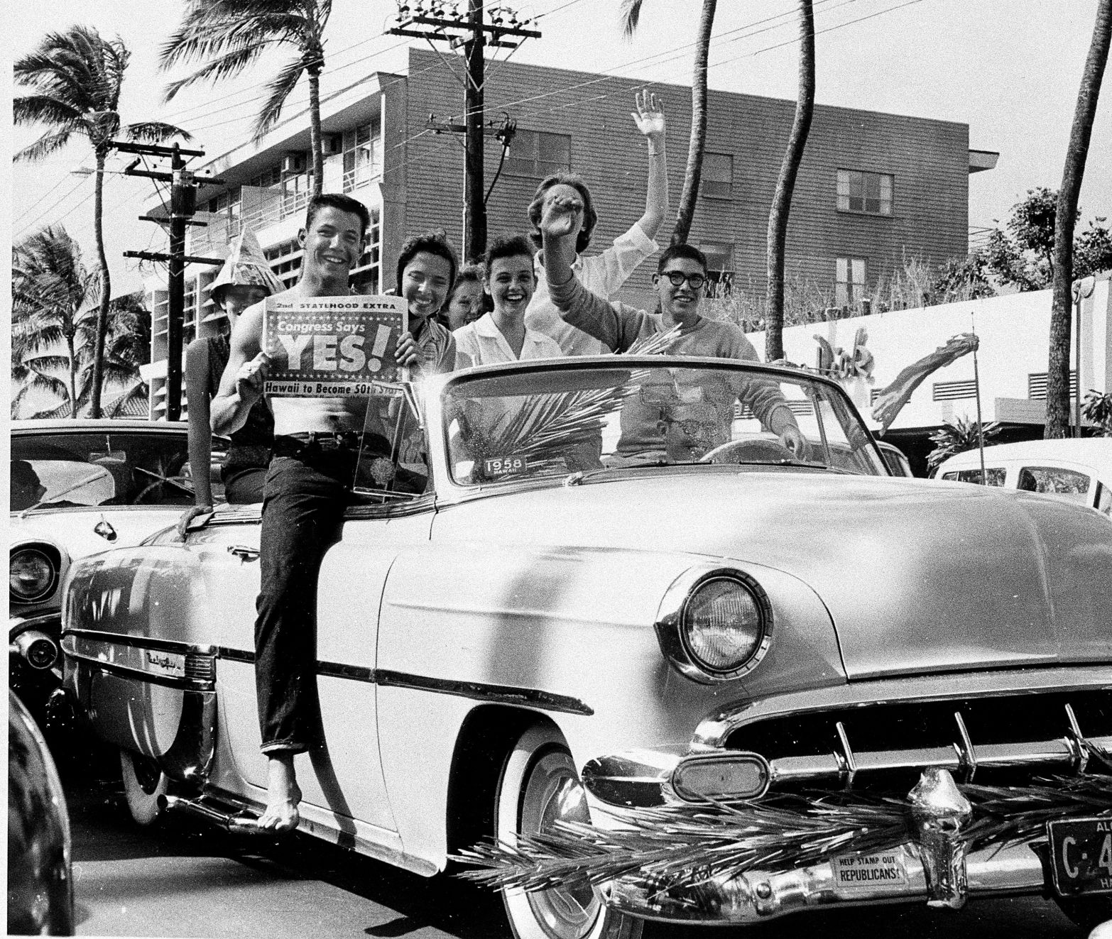 1959: Hawaii statehood